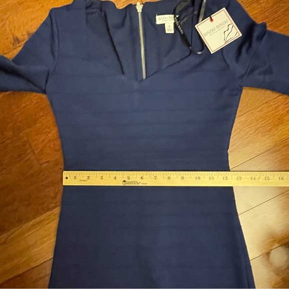 Bisou Bisou Navy Dress - Picture 6 of 7